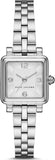 Marc Jacobs Vic Silver Dial Silver Stainless Steel Strap Watch for Women - MJ3529