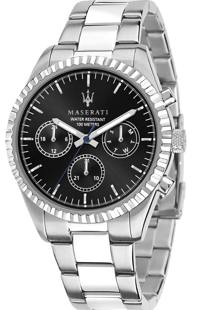 Maserati Competizione Chronograph Quartz Black Dial Watch