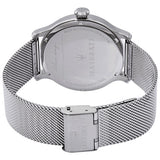 Maserati Epoca Blue Dial Silver Mesh Bracelet Watch For Men - R8853118006