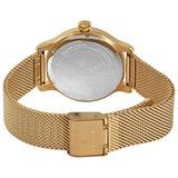 Maserati Epoca Mother of Pearl Dial Yellow Gold Mesh Strap Watch For Women - R8853118502