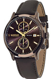 Maserati Epoca Chronograph Brown Dial Brown Leather Watch For Men - R8871618006