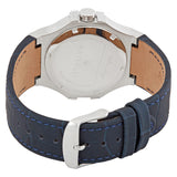 Maserati Potenza Blue Dial Blue Leather Strap Watch For Men - R8851108015