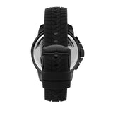 Maserati Successo Black Dial Black Rubber Strap Watch For Men - R8871621011