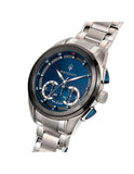 Maserati Traguardo Chronograph 45mm Blue Dial Stainless Steel Watch For Men - R8873612014