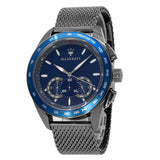 Maserati Traguardo 45mm Chronograph Blue Dial Watch For Men - R8873612009