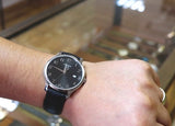 Tissot T Classic Tradition Black Leather Watch For Men - T063.610.16.052.00