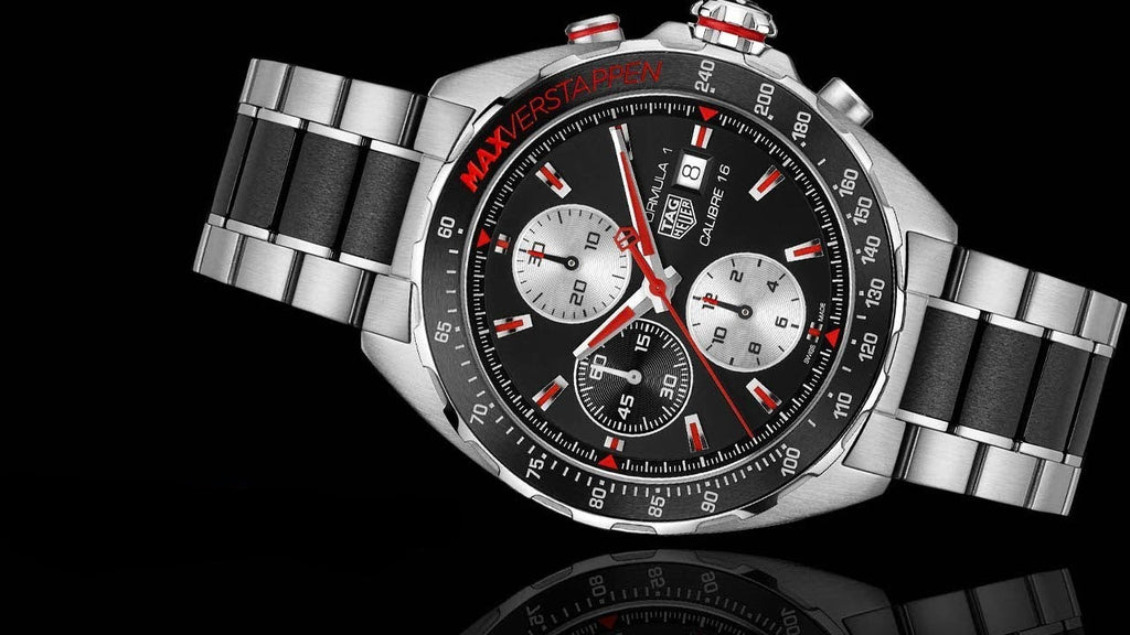 Tag heuer formula 1 calibre 2025 16 max verstappen special edition 2019