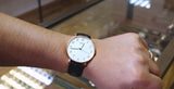 Tissot T Classic Everytime White Dial Black Leather Strap Watch For Men - T109.610.36.032.00