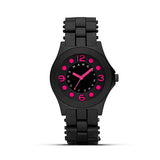 Marc Jacobs Pelly Black Dial Black Steel Strap Watch for Women - MBM2508