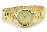 Marc Jacobs Mini Marci Gold Dial Gold Stainless Steel Strap Watch for Women - MBM3174