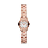 Marc Jacobs Amy White Dial Rose Gold Stainless Steel Strap Watch for Women - MBM3227