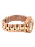 Marc Jacobs Henry Rose Gold Dial Stainless Steel Strap Watch for Women - MBM3293