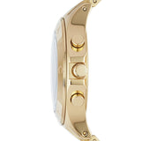 Marc Jacobs Blade Black Dial Gold Stainless Steel Watch for Women - MBM3309