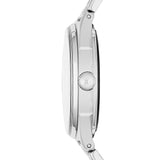 Marc Jacobs Tether Transparent Silver Dial Stainless Steel Strap Watch for Women - MBM3412