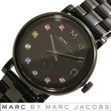 Marc Jacobs Baker Black Dial Black Stainless Steel Strap Watch for Women - MBM3425