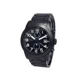 Marc Jacobs Larry Black Dial Black Stainless Steel Strap Watch for Men - MBM5052