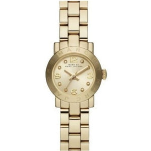 Marc Jacobs Amy Gold Dial Gold Stainless Steel Watch for Women - MBM8612