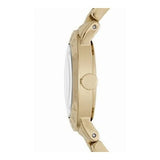 Marc Jacobs Amy Green Dial Gold Stainless Steel Strap Watch for Women - MBM8624