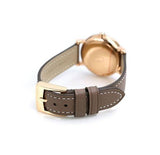 Marc Jacobs Roxy White Dial Light Brown Leather Strap Watch for Women - MJ1538