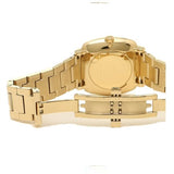 Marc Jacobs Mandy White Dial Gold Steel Strap Watch for Women - MJ3573