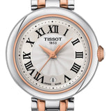 Tissot Bellissima Lady Small Mother of Pearl Dial Two Tone Steel Strap Watch For Women - T126.010.22.013.01