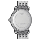 Tissot T Classic Bridgeport Silver Dial Silver Mesh Bracelet Watch For Men - T097.410.11.038.00