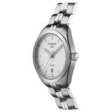 Tissot PR 100 Quartz White Dial Silver Steel Strap Watch For Women - T101.410.11.031.00