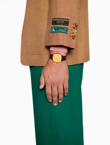 Gucci Yellow Gold Gucci Grip Watch Gold Gucci Grip Yellow Gold