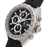 Tag Heuer Formula 1 Calibre 16 43mm Black Dial Black Leather Strap Watch for Men - CAZ2010.FT8024