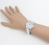 Tag Heuer Aquaracer Diamond White Dial Two Tone Steel Strap Watch for Women - WAY131H.BA0914