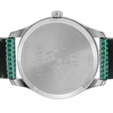 Gucci G-Timeless Green Mother of Pearl Dial Green Leather Strap Watch For Women - YA126585
