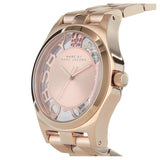 Marc Jacobs Henry Gold Skeleton Dial Rose Gold Stainless Steel Strap Watch for Women - MBM3264