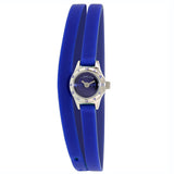 Marc Jacobs Blade Blue Dial Blue Leather Strap Watch for Women - MBM1342