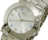 Marc Jacobs Amy Dexter Silver Dial Silver Stainless Steel Strap Watch for Women - MBM3214