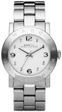 Marc Jacobs Amy Silver Dial Silver Stainless Steel Strap Watch for Women - MBM3181