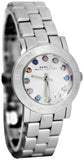 Marc Jacobs Amy White Dial Silver Stainless Steel Strap Watch for Women - MBM3217