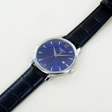 Tissot T Classic Tradition Blue Dial Black Leather Strap Watch For Men - T063.610.16.047.00