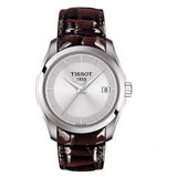 Tissot T Classic Couturier Quartz Silver Dial Watch For Women - T035.210.16.031.03