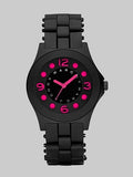 Marc Jacobs Pelly Black Dial Black Steel Strap Watch for Women - MBM2508