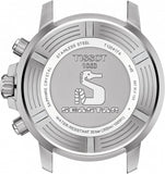 Tissot Seastar 1000 Chronograph Red Dial Silver Steel Strap Watch For Men - T120.417.11.421.00