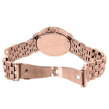 Marc Jacobs Fergus Orange Dial Rose Gold Stainless Steel Strap Watch for Women - MBM8648