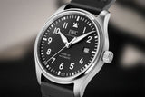 IWC Pilot's Mark XVIII 40mm Black Dial Black Leather Strap Watch for Men - IW327001