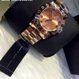 Marc Jacobs Blade Rose Gold Dial Rose Gold Stainless Steel Strap Watch for Women - MBM3142