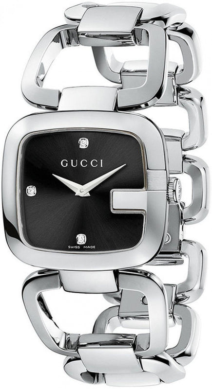 Gucci ladies watch clearance silver