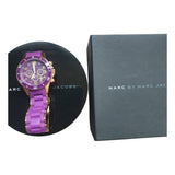 Marc Jacobs Purple Dial Purple Stainless Steel Strap Watch for Women - MBM2549