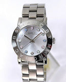 Marc Jacobs Amy Dexter Silver Dial Silver Stainless Steel Strap Watch for Women - MBM3214