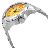 Breitling Avenger Automatic 45mm Seawolf Yellow Dial Silver Steel Strap Strap Watch for Men - A17319101/1A1