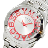 Marc Jacobs Henry Silver Dial Stainless Steel Strap Watch for Women - MBM3294