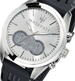 Maserati Traguardo Chronograph Silver/Grey Men's Watch - R8871612012