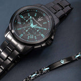 Maserati Aqua Edition Quartz Precision Chronograph Black Dial Watch For Men - R8873644003